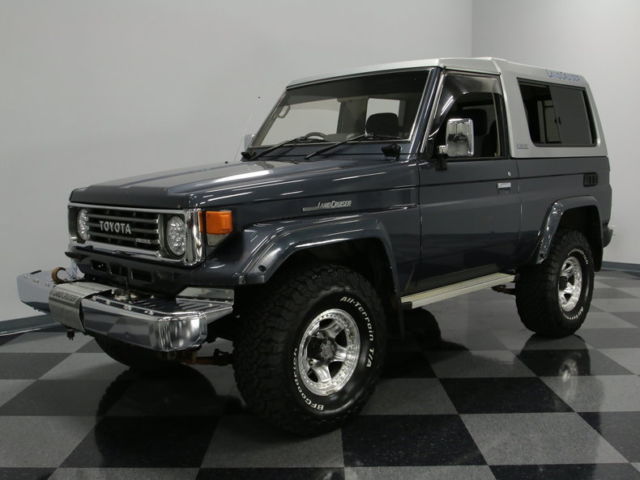 RARE JAPANESE IMPORT, 4.2 1HZ DIESEL W/ TURBO, 102K ORIGINAL MILES, DOCS/RECORDS 1990 Toyota Land Cruiser HZJ73