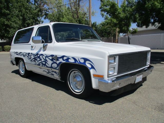 1982 Chevrolet Blazer Silverado CA Factory 2WD Rust Free NO RESERVE