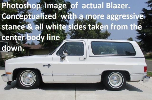 1982 Chevrolet Blazer Silverado CA Factory 2WD Rust Free NO RESERVE - photo 2