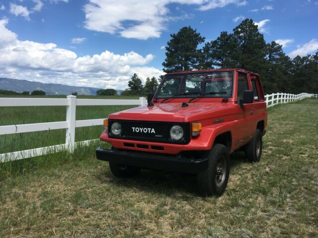 RARE! LAND CRUISER 3.4L DIESEL SOFT TOP BJ-70 1989 Toyota Land Cruiser BJ70