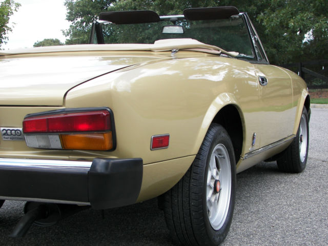 1981 Fiat Spider 2000 Spider 2000 - photo 10