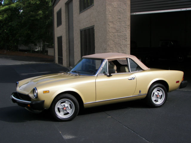 1981 Fiat Spider 2000 Spider 2000 - photo 12