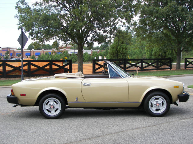 1981 Fiat Spider 2000 Spider 2000 - photo 3