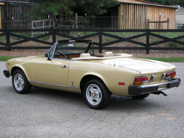1981 Fiat Spider 2000 Spider 2000 - photo 6