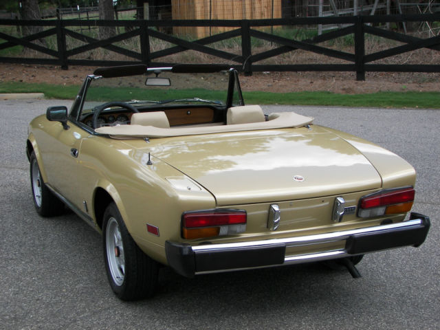 1981 Fiat Spider 2000 Spider 2000 - photo 7