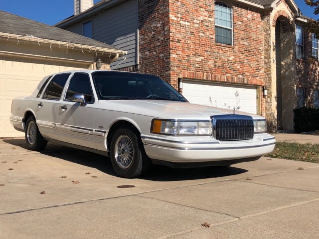 Rare Lincoln Town Car Cartier 1994 Lincoln Town Car Cartier