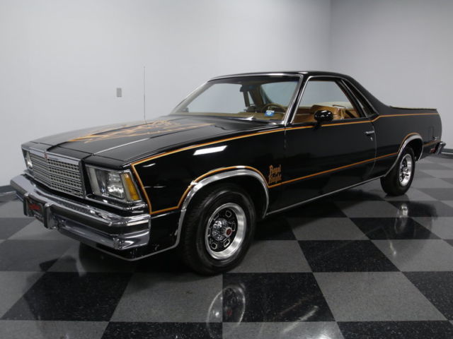 RARE LOOK, 53K ORIG MI, BELIEVED ORIG V8, AUTO, DOCS, SOLID ORIG PAINT/BOD, NICE 1979 Chevrolet El Camino