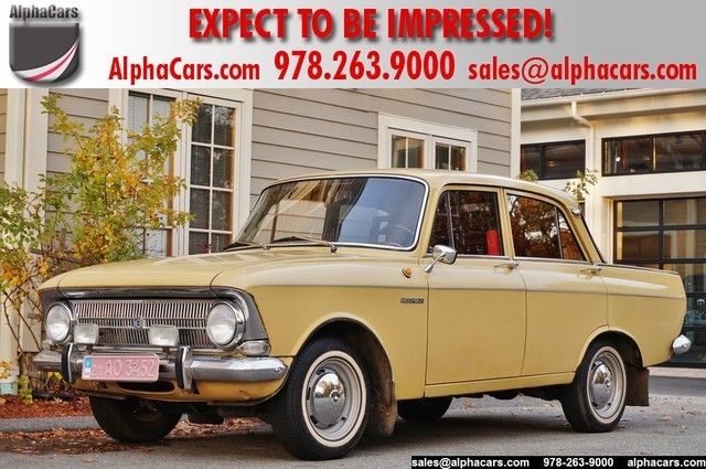 Rare Low Mileage All Original Financing and Trades Available 1980 Other Makes Moskvitch