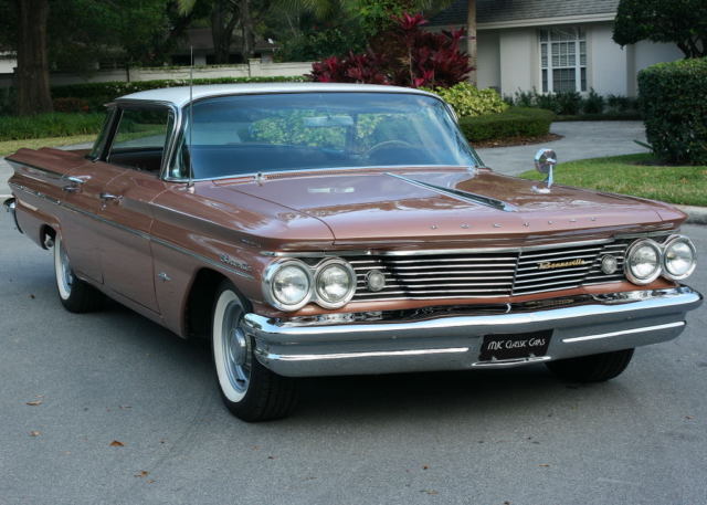 RARE LUXURY EQUIPPED WIDE TRACK - 1960 Pontiac Bonneville Vista - A/C - 69K MI 1960 Pontiac Bonneville VISTA HARDTOP - AC - LOADED - 69K MI