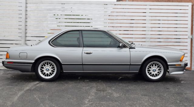 1988 BMW 6-Series 635 CSI / manual gear box / LOW MILES - photo 2
