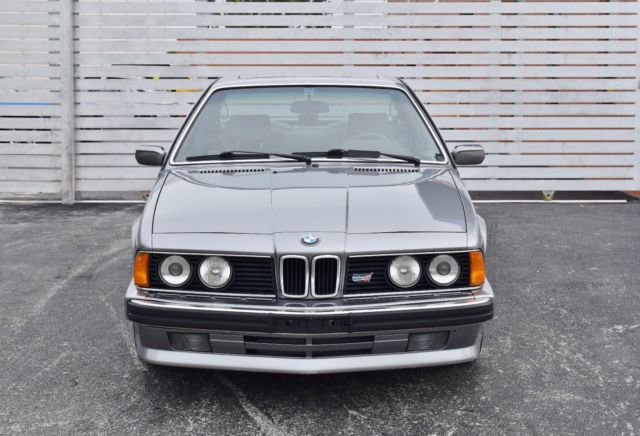 1988 BMW 6-Series 635 CSI / manual gear box / LOW MILES - photo 3