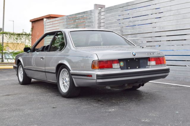 1988 BMW 6-Series 635 CSI / manual gear box / LOW MILES - photo 6