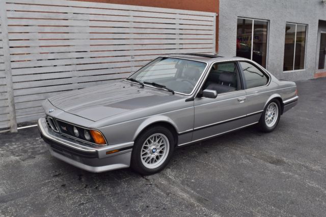 1988 BMW 6-Series 635 CSI / manual gear box / LOW MILES - photo 9