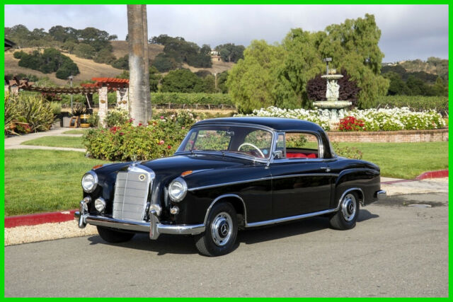 RARE MERCEDES220SE PONTON COUPE BEAUTIFUL RESTORED CONDITION SOLID FULL RCRDS 1960 Mercedes-Benz 200-Series Ponton 220SE Coupe