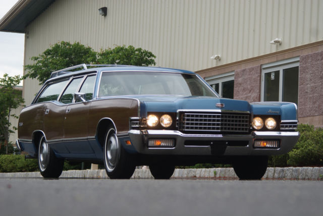 Rare Mercury Marquis Colony Park Station Wagon "The Ultimate Grocery Getter" 1972 Mercury Colony Park