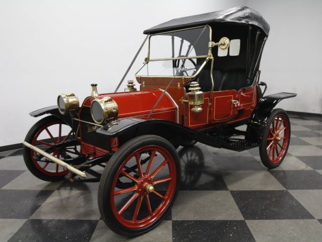 RARE NICE BRASS ERA RUNNING 4 CYL, 2 SPD, VERY CLEAN, ALL THERE, DRIVE AWAY, A+ 1912 Other Makes Hupmobile Model 20 2 seat Runabout