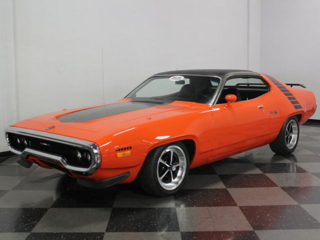 RARE NUMBERS MATCHING SEBRING PLUS! 400CI V8, 3 SPEED AUTO, PS, PB, AC, SWEET!!! 1972 Plymouth Satellite Sebring Plus