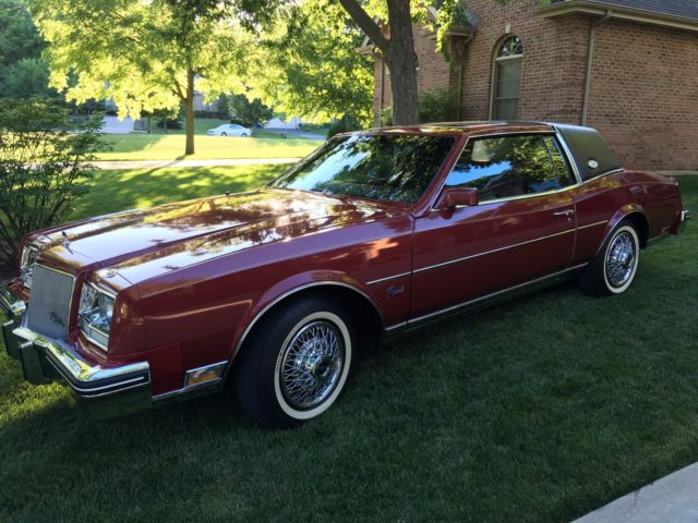Rare, one of a kind, one owner, museum quality original - 1,786 miles 1985 Buick Riviera 2 Door