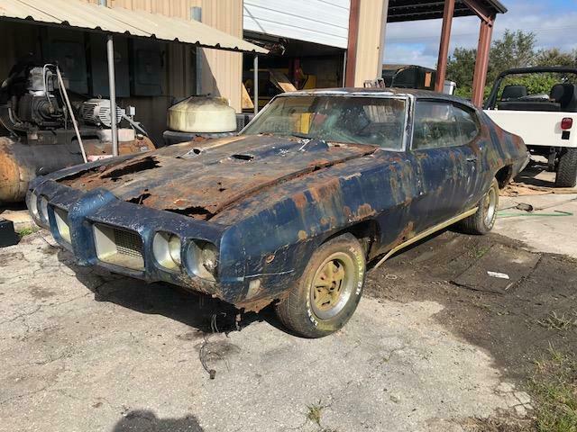 RARE OPTION CAR 455 HO GREAT RESTORATION / REBODY PROJECT CLEAN TITLE 1970 Pontiac GTO