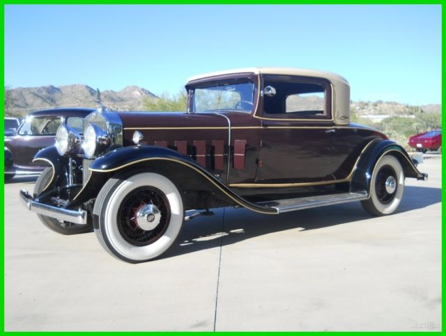 Rare Original 1931 Cadillac Flathead V8/3Speed Rumble Seat Fisher Body 1931 Cadillac 3 Window Coupe