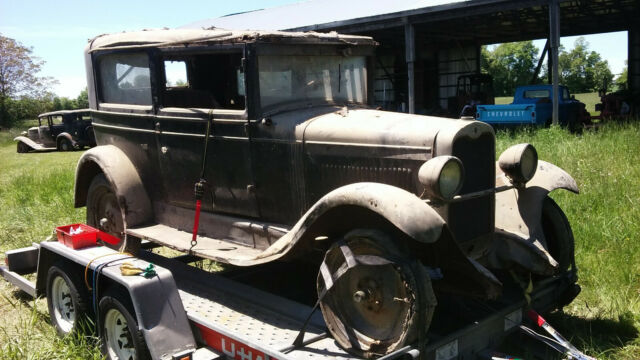 RARE ORIGINAL BARN FIND CAR VINTAGE 2 DOOR SEDAN 1928 CHEVROLET NATIONAL AB 1928 Chevrolet AB NATIONAL