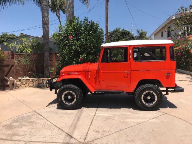 RARE! Original Toyota Land Cruiser FJ40 4spd CLEAN Title RestoMod Cali Owned 1971 Toyota Land Cruiser