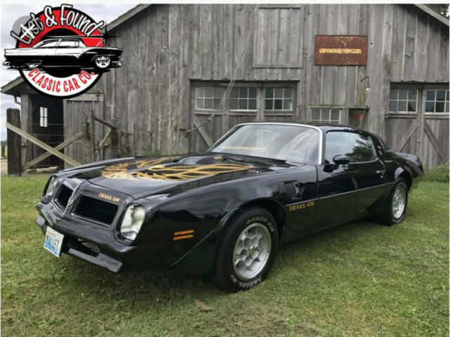 #RARE# Originally Blk w/ Blk interior! 1 of only 7099 455 HO 4 Speed Trans Am's! 1976 Pontiac Trans Am