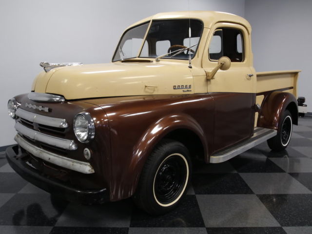 RARE PILOTHOUSE, 230 6 CYL, FLUID DRIVE 3 SPEED, SOLID & CLEAN, SMOOTH RUNNING! 1951 Dodge Other Pickups