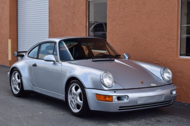 Rare Polar Silver - Top End Redone - Tastefully modified - Clean History 1992 Porsche 911 Turbo 964
