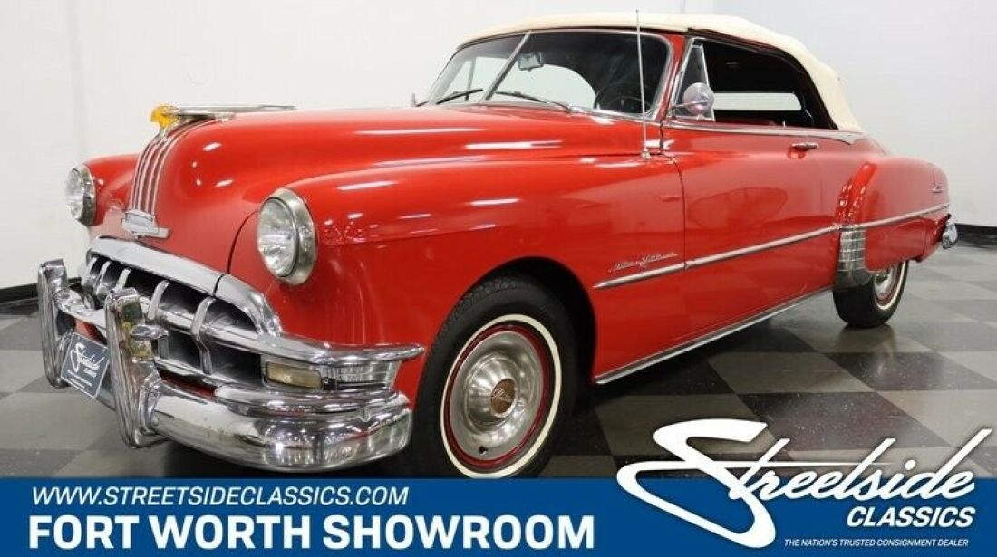 Rare Pontiac Convertible! 350 V8, Auto, A/C, Sharp Colors, Fun Drop Top! 1950 Pontiac Silver Streak Convertible