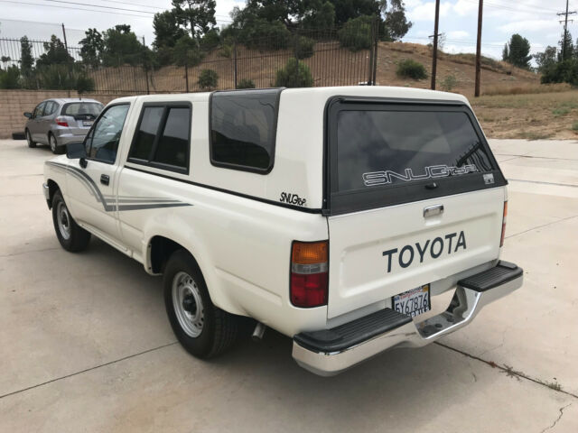 1989 Toyota long bed pickup with camper Blue - photo 12