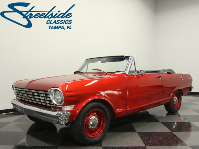 RARE REAL NOVA, 5.3 FI VORTECH V8, AUTO, PS, PB W/FRNT DISCS, P TOP, A/C, NICE!! 1963 Chevrolet Chevy II Nova