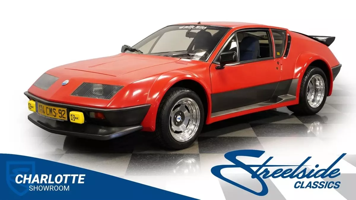 RARE RENAULT ALPINE A310 IMPORT COUPE MANUAL TRANSMISSION CLASSIC VINTAGE OLD SC 1984 Renault Alpine A310