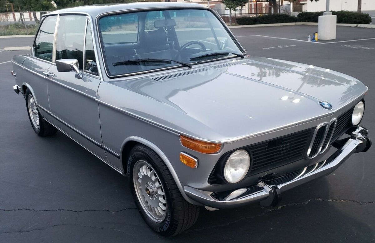 Rare, Restored Polaris 1974 BMW 2002 tii with New, Early Style Bumpers 1974 BMW 2002