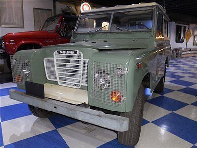 RARE SERIES IIA 4X4 MOTION PICTURE EAST COAST MOVIE CARS AUTO KING CALL 2 OWN 1973 Land Rover IIA HARDTOP