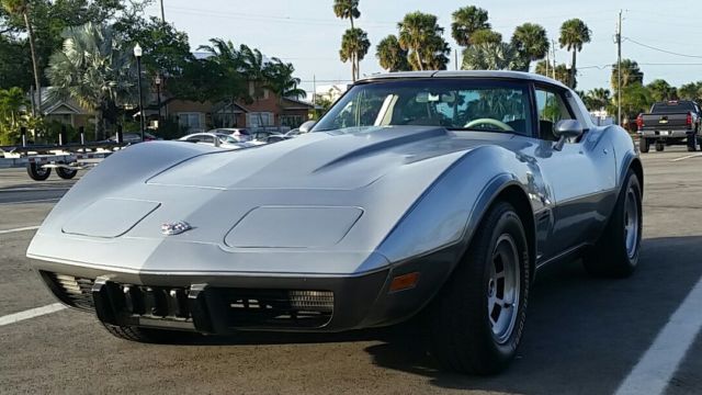 RARE Silver Anniversary 1978 Corvette with Specialty Factory Interior 1978 Chevrolet Corvette