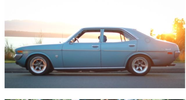 Rare Toyota Corona MK2 1973 Toyota Corona