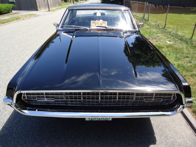 Rare Tripple Black 429 Thunderjet Antique Classic Muscle Luxury 2 Door Coupe 1968 Ford Thunderbird