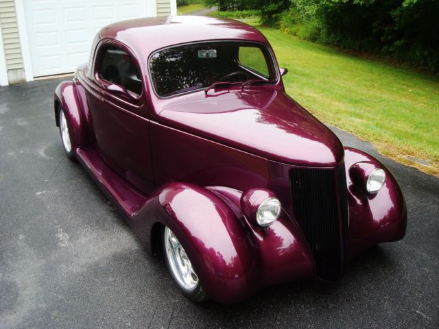 Rare Unchopped All Steel 36 Ford 3 Window Coupe High End!! 1932 1933 1934 1940 1936 Ford 3 Window Coupe 2 Door