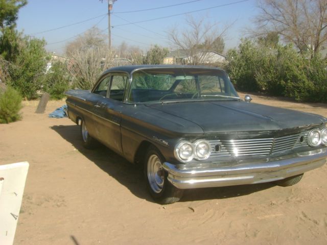 RARE VINTAGE 1960 PONTIAC STAR CHIEF 2dr Sport Sedan One of 5,797 Low Production 1960 Pontiac Star Chief