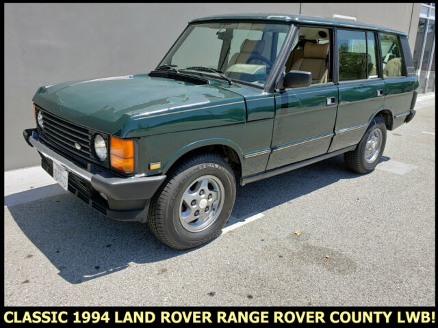 RARE VINTAGE 1994 LAND ROVER RANGE ROVER COUNTY LWB! $30K SERVICE & NO RESERVE! 1994 Land Rover Range Rover LONG WHEELBASE CLASSIC