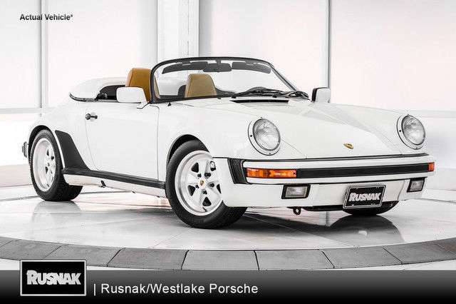 Rare Vintage Collectible 1989 Porsche Speedster 1989 Porsche 911 Speedster