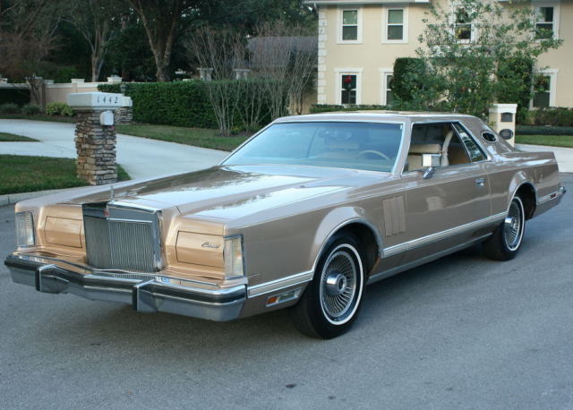 1979 Lincoln Mark Series MARK V - VINYL TOP DELETE  - 32K MILES