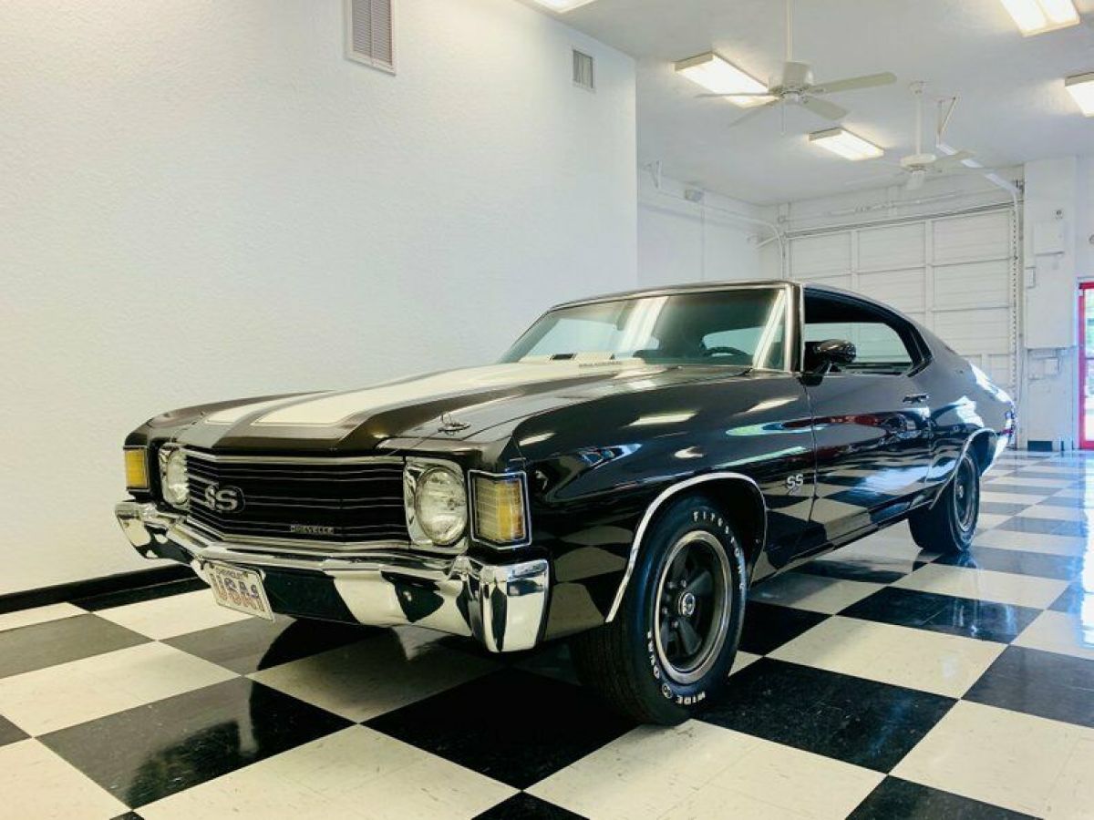 Rare W Code LS5 SS 454 1972 Chevrolet Chevelle