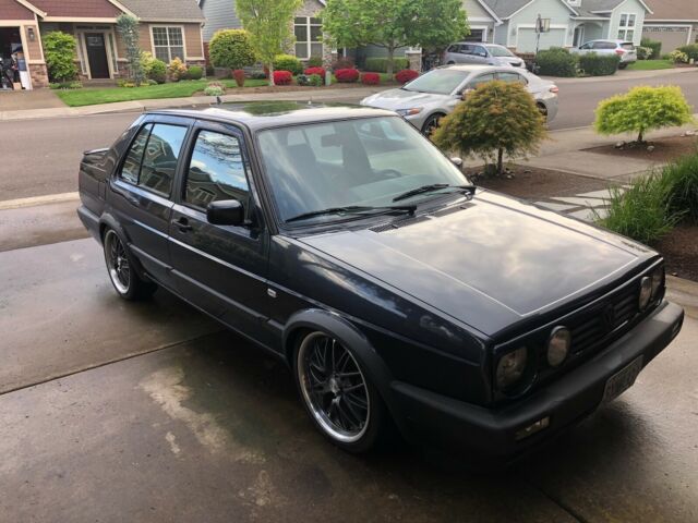 RARE WOLFSBURG JETTA GLI HELIOS BLUE. 1989 Volkswagen Jetta GLI