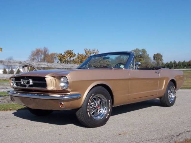 Rare1964 1/2 Ford Mustang Convertible 289 4 BBL, D code, 4-Speed Top Loader, 1965 Ford Mustang --