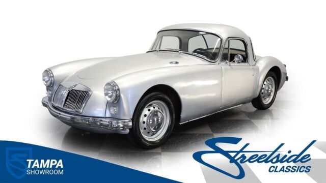 RARELY SEEN MGA COUPE 1600CC DUAL CARB 4 SPEED SHARP COLORS BUILD RECEIPTS 1957 MG MGA Coupe