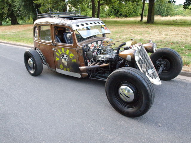 RAT ROD CUSTOM CAR WITH 3.5 ENGINE, THE ONLY ONE LIKE IT IN THE WORLD 1939 Austin Big Seven
