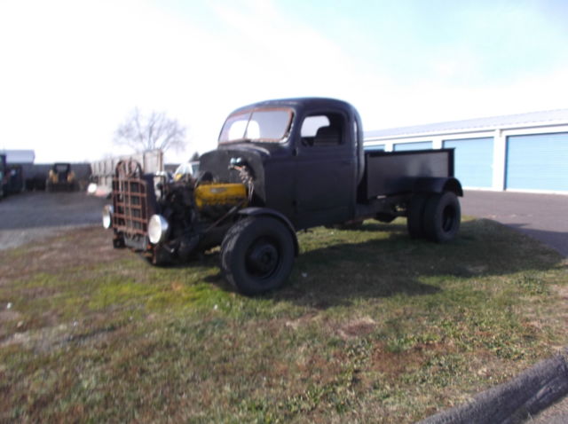 Rat Rod Dodge 1 Ton Pick Up Truck DIESEL Cat 3208 Project !!! 1946 Other Makes P/U