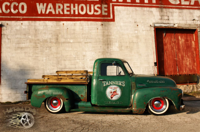 Rat Rod Hot Rod "Texaco" Chevy Truck 1952 Classic 3100 1952 Chevrolet C-10 Patina Lowered Pickup Truck